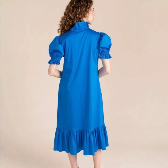 S'edge Priestly Dress in Cobalt - Picture 3 of 8